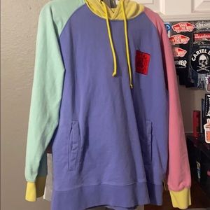 Multicolored Teddy Fresh Hoodie.